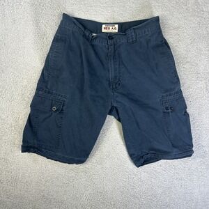Nesi AG Cargo Shorts Mens 32 Navy‎ Convertible Zip Off Active Preppy Skate Y2K